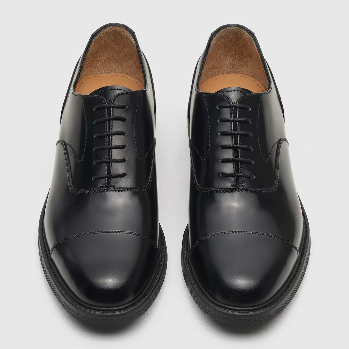 Stringata oxford Church's Walker 01 in pelle nera