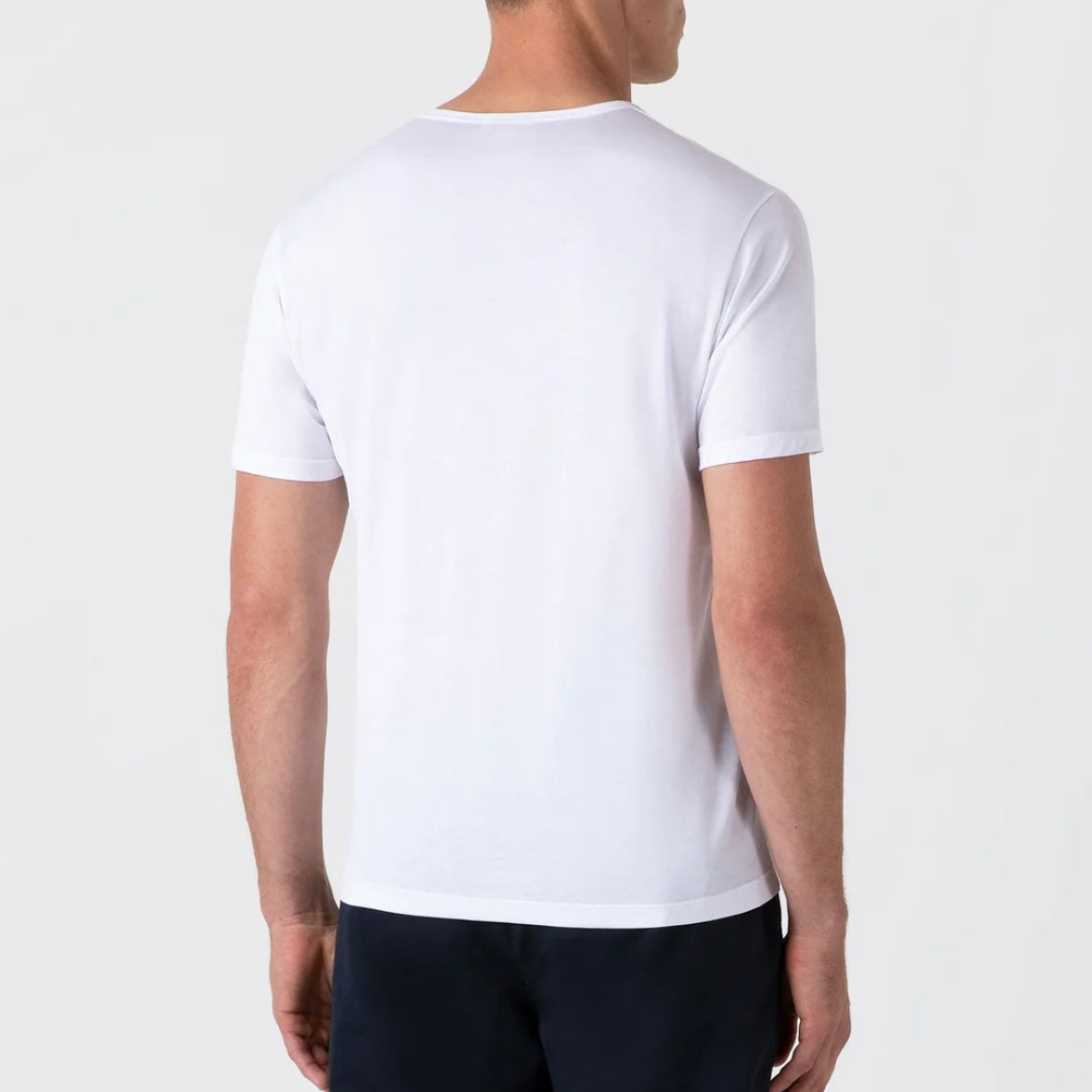 Sunspel classic cotton white t-shirt