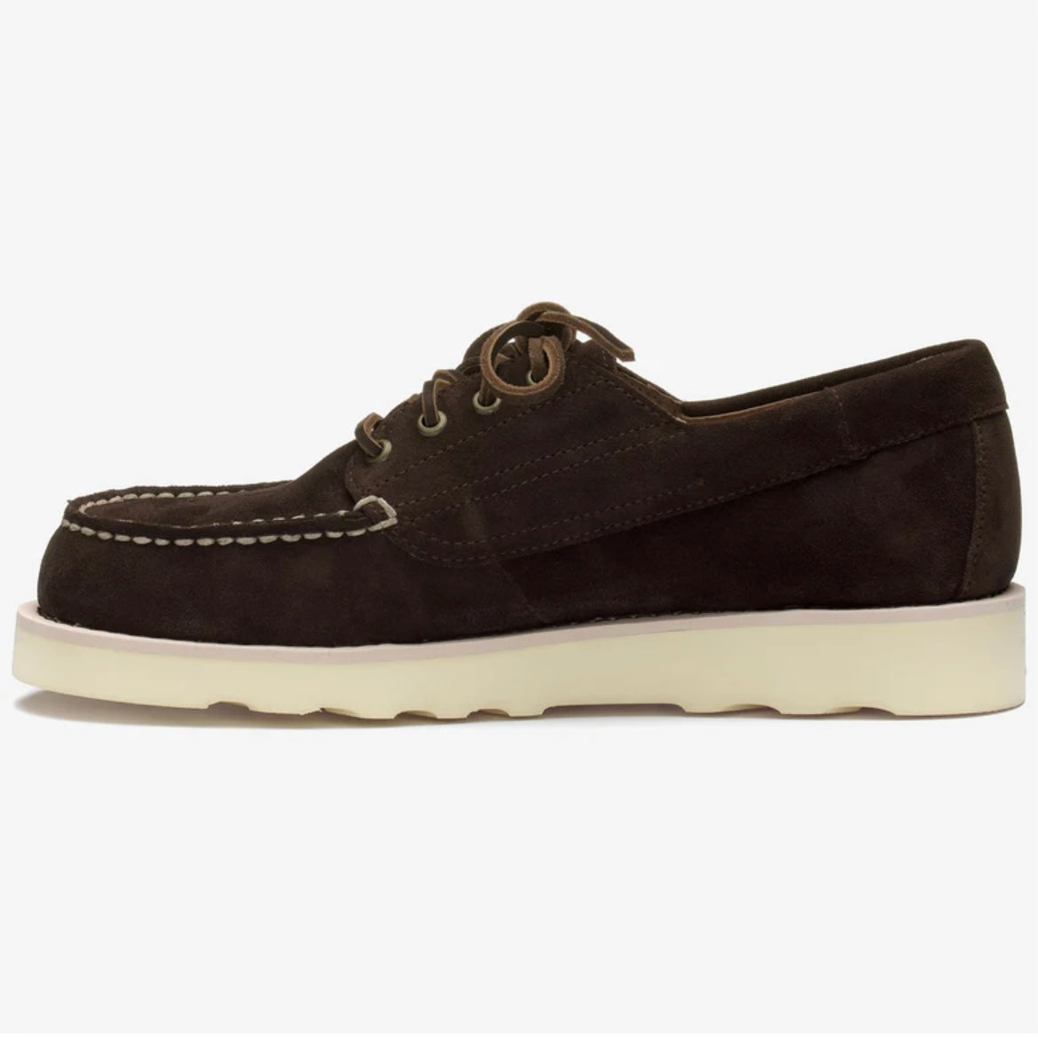 Stringata derby Sebago Askookfield in camoscio marrone