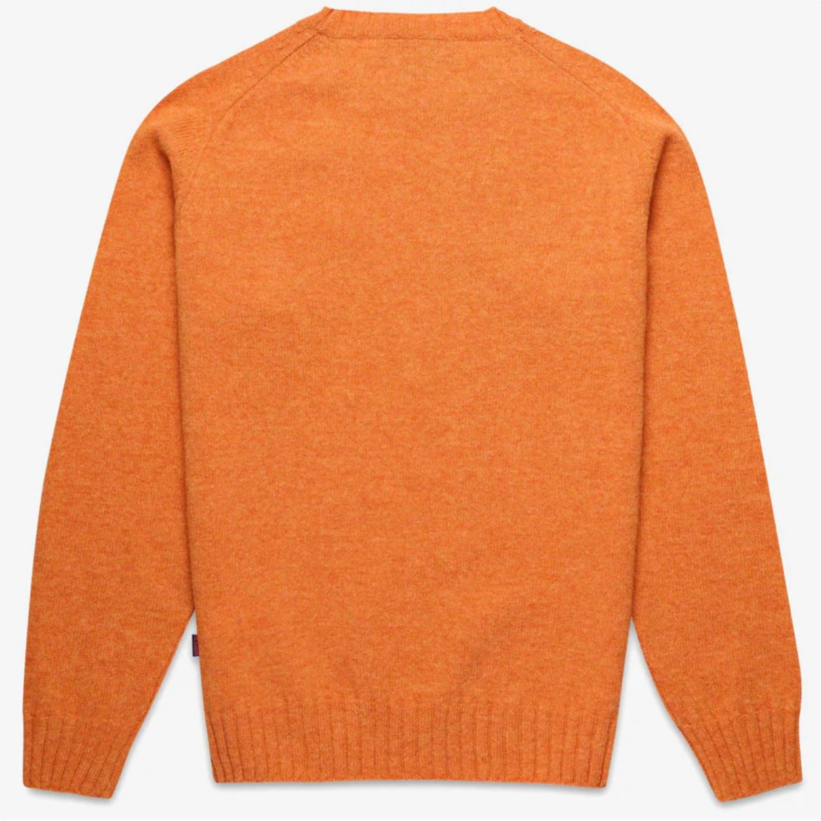 Maglione girocollo Sebago Gilead in lana arancione