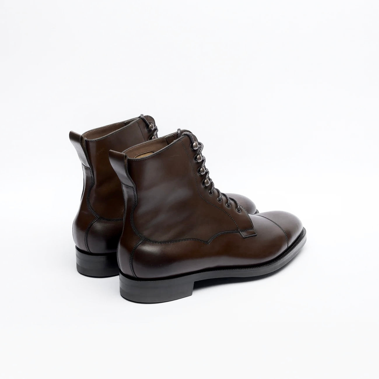 Edward Green Galway espresso antique calf derby boot