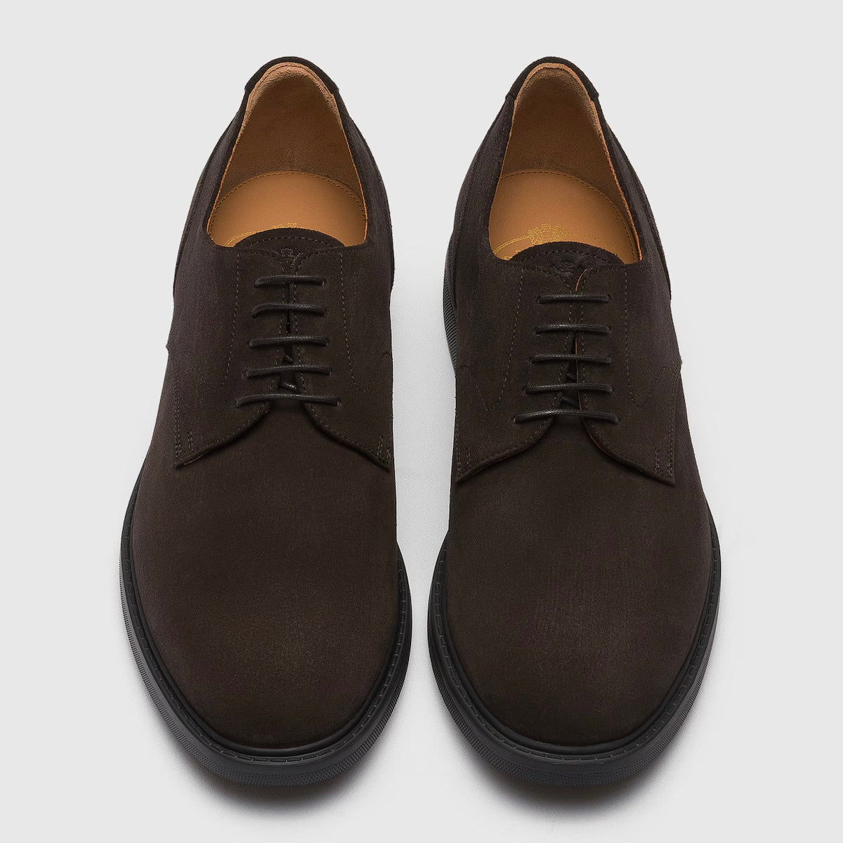 Stringata oxford Church's Walker 02 in camoscio marrone