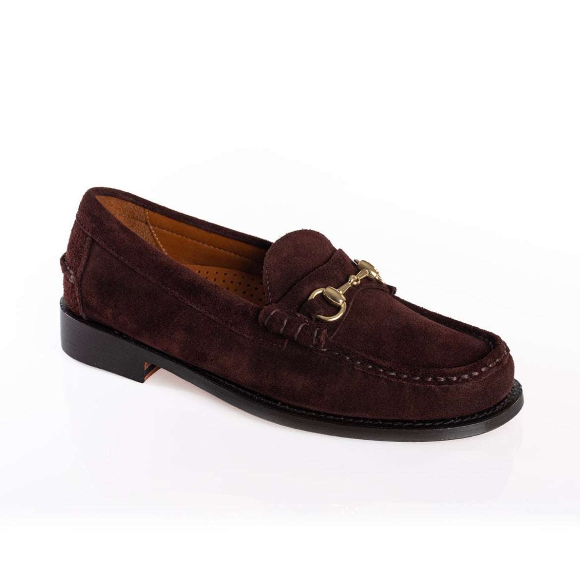 Mocassino con morsetto Sebago Joe Modena in camoscio marrone