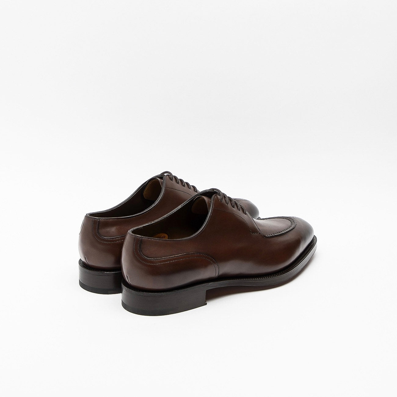 Laced derby Edward Green Dover brown leather (Espresso calf)