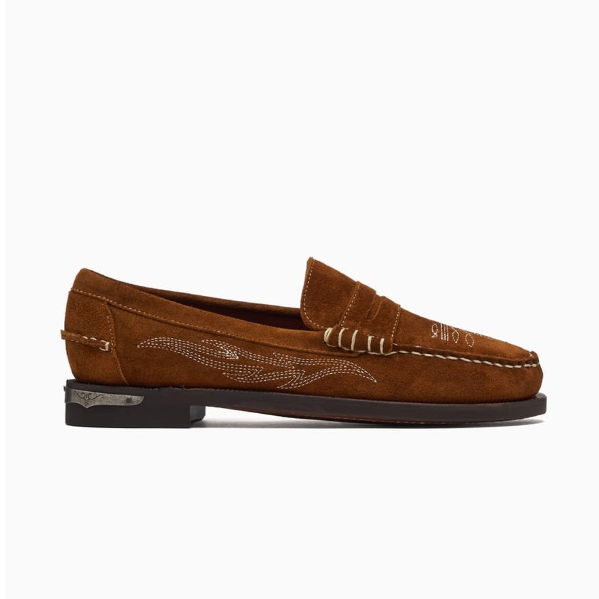 Mocassino penny Sebago Classic Dan Dallas in camoscio marrone