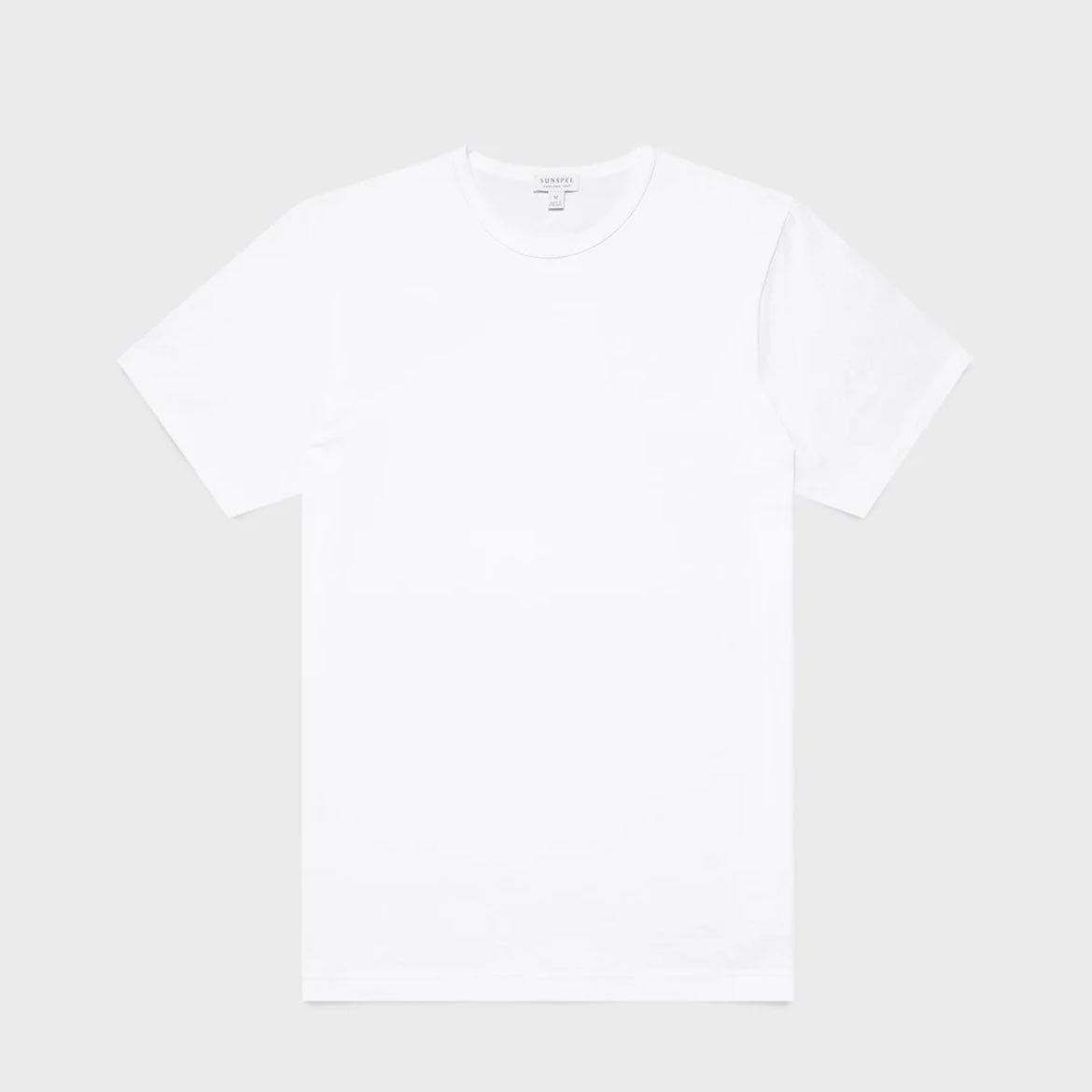 Sunspel classic cotton white t-shirt