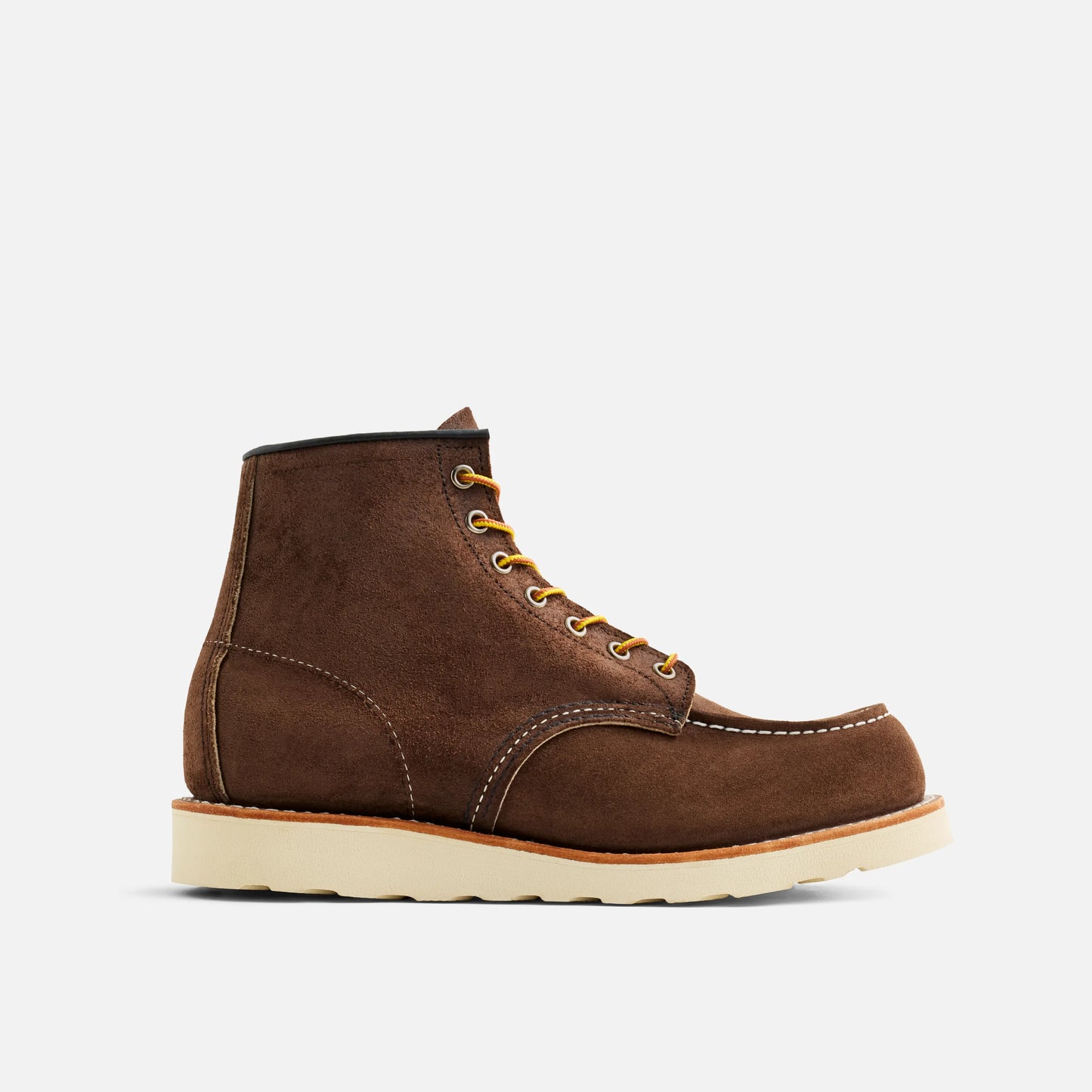 Stivale derby Red Wing Classic Moc 8836 in camoscio marrone
