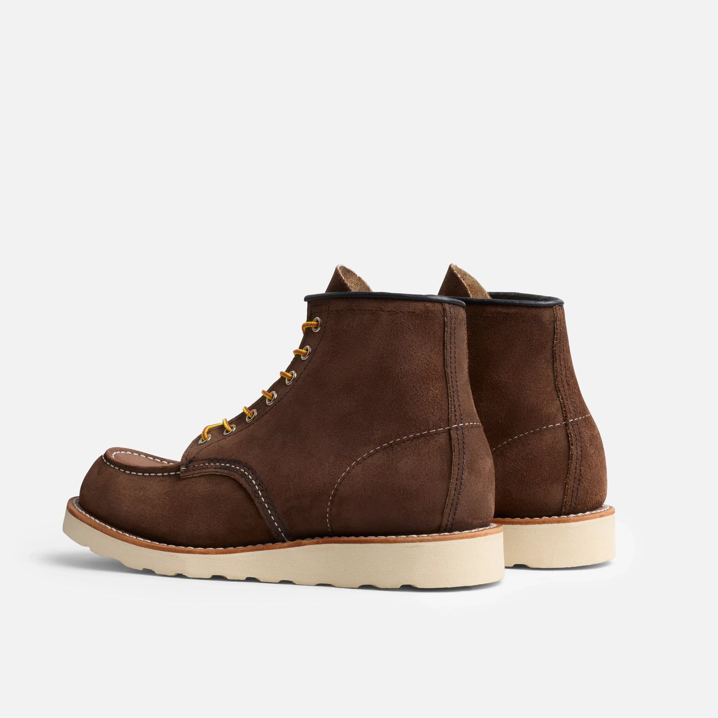 Stivale derby Red Wing Classic Moc 8836 in camoscio marrone
