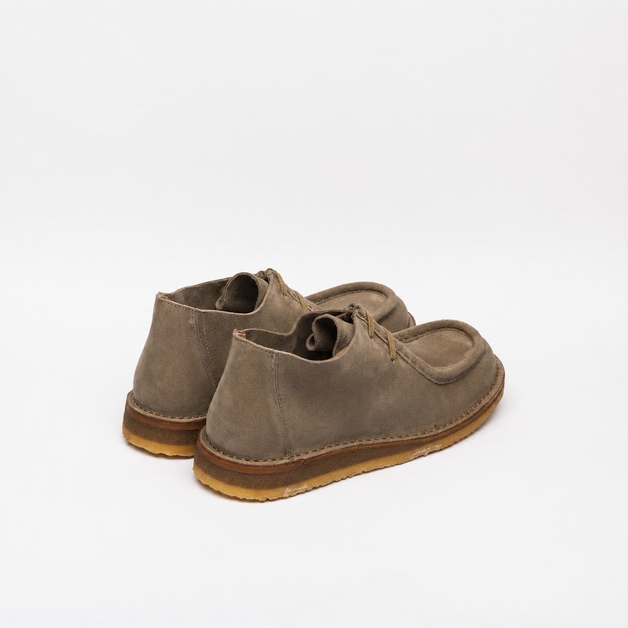 Stringata derby Astorflex Beenflex in camoscio beige (Stone)