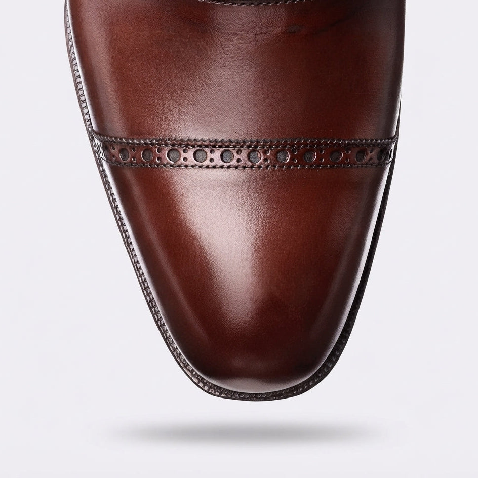 Stringata oxford Crockett & Jones Melcombe in pelle marrone