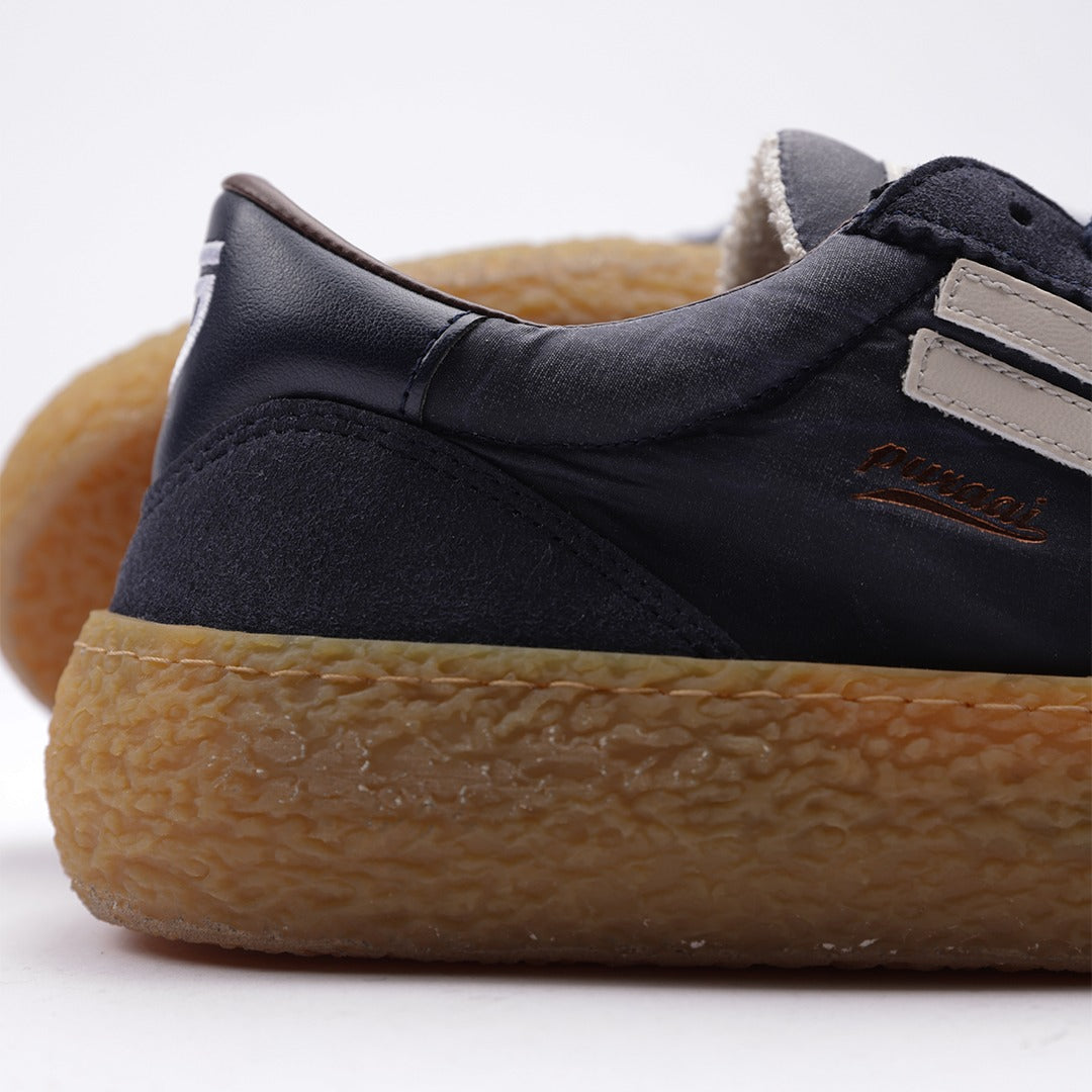 Puraai Cocoa dark brown suede eco-friendly sneaker