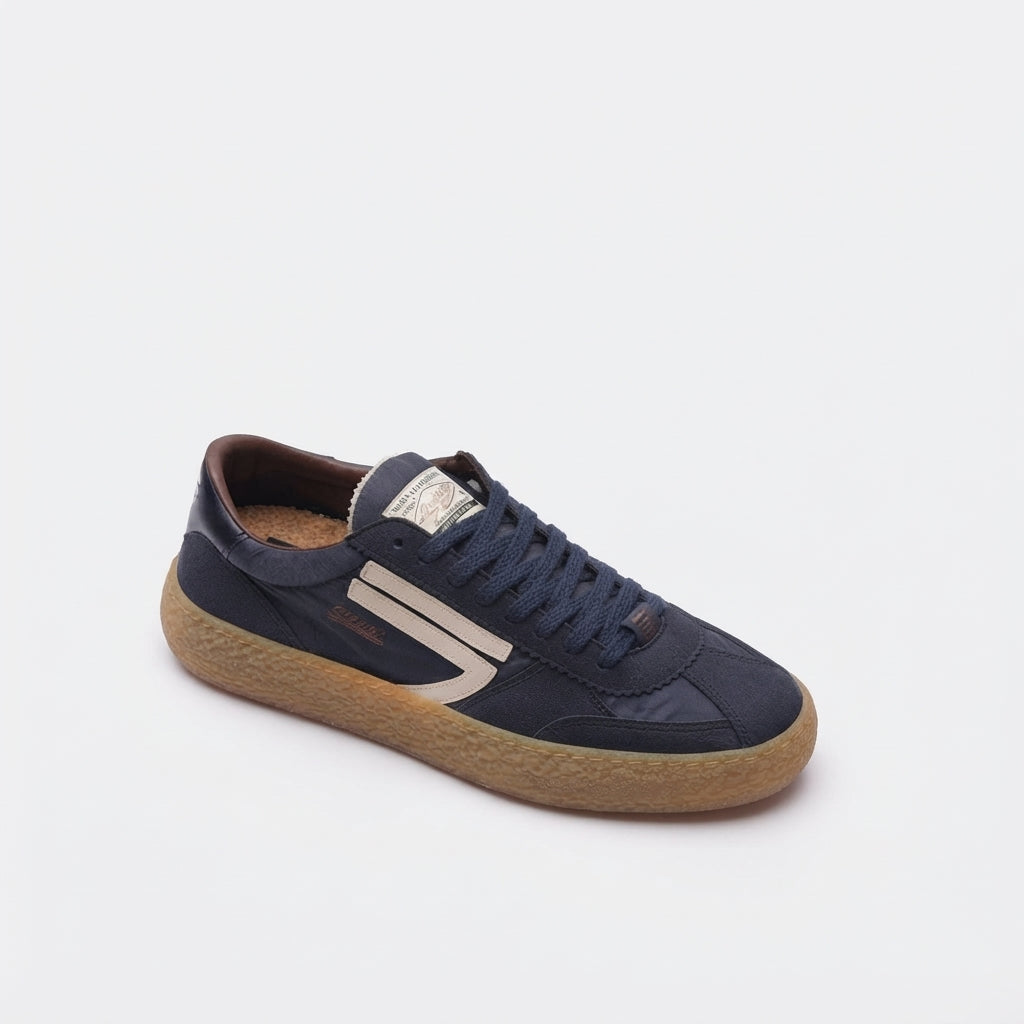 Puraai Cocoa dark brown suede eco-friendly sneaker