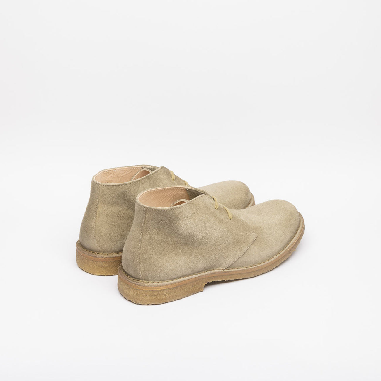 Astorflex Greenflex Chukka Boot in Beige Suede (Green Military)