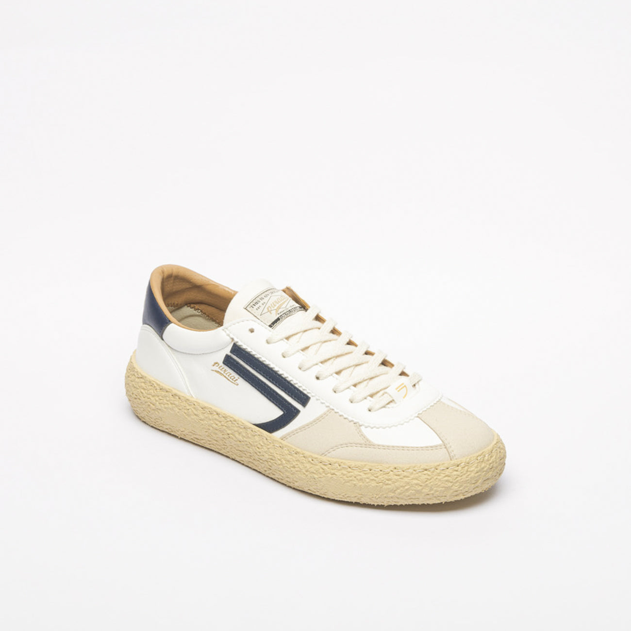 Puraai Pitch eco-friendly white leather sneaker