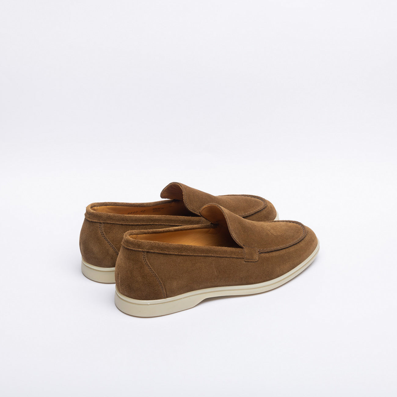 Berwick 5543 brown suede slip-on loafer