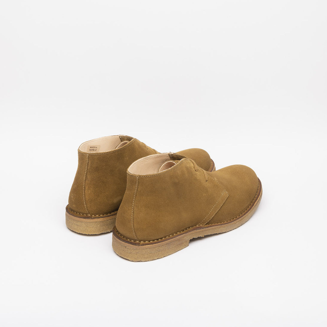 Astorflex Greenflex Chukka Boot in Beige Suede (Green Military)