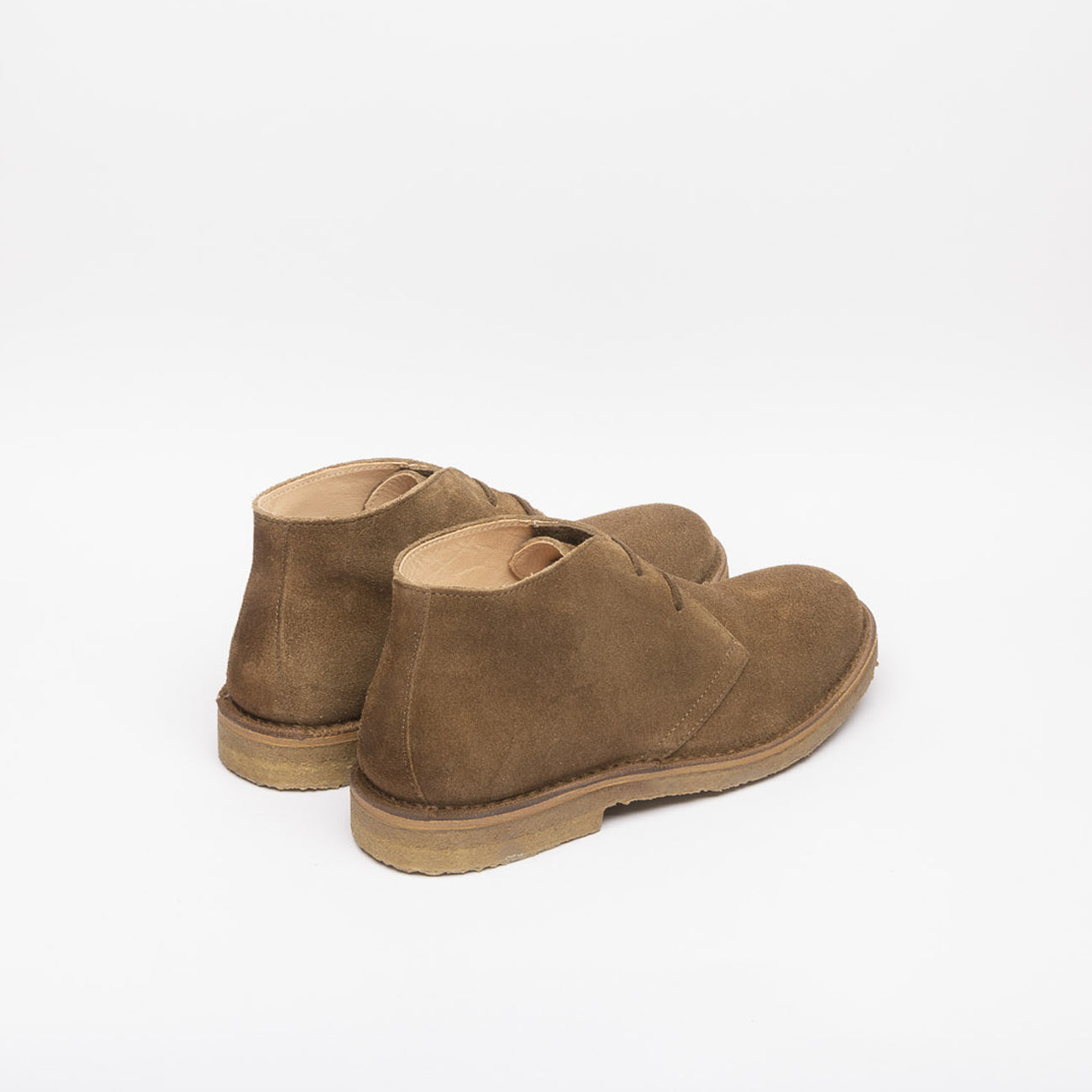 Chukka Astroflex Greenflex ankle boot in light brown suede