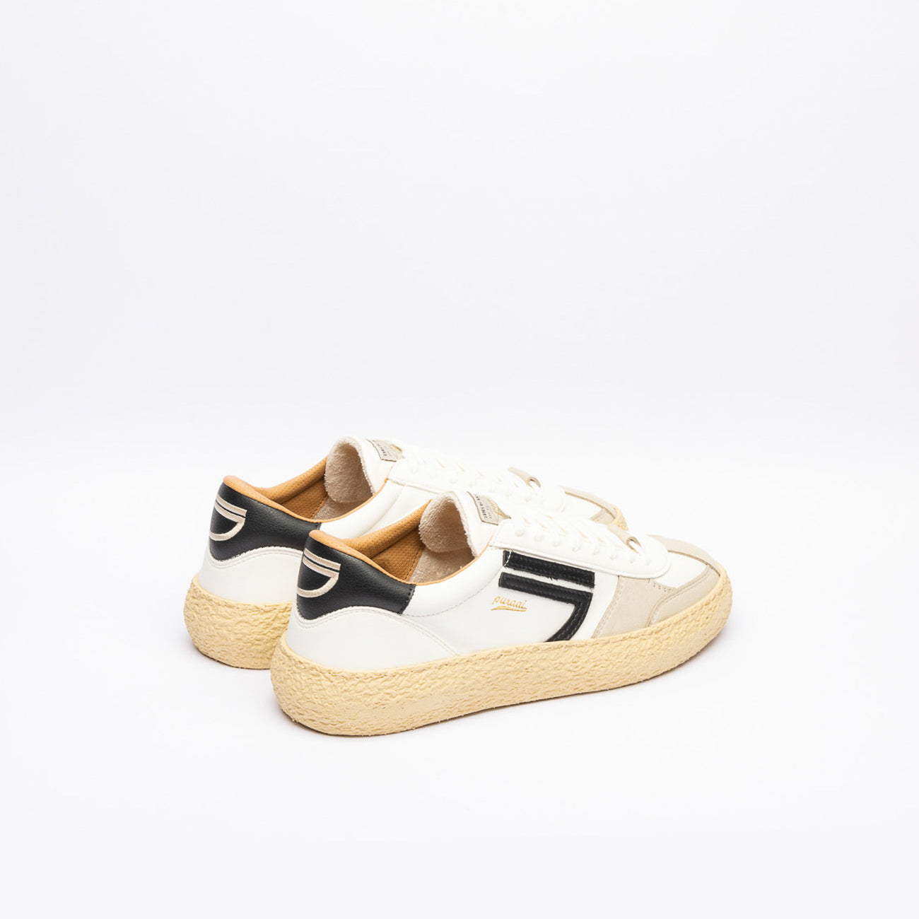 Sneaker eco-friendly Puraai Pitch in pelle bianca