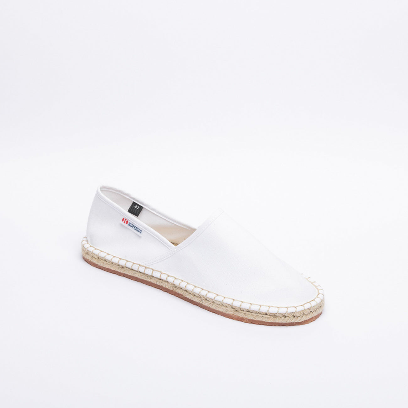 Espadrillas Superga 3008 in canvas bianco