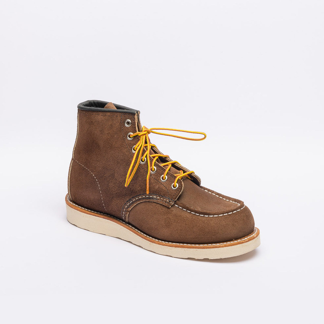Stivale derby Red Wing Classic Moc 8836 in camoscio marrone