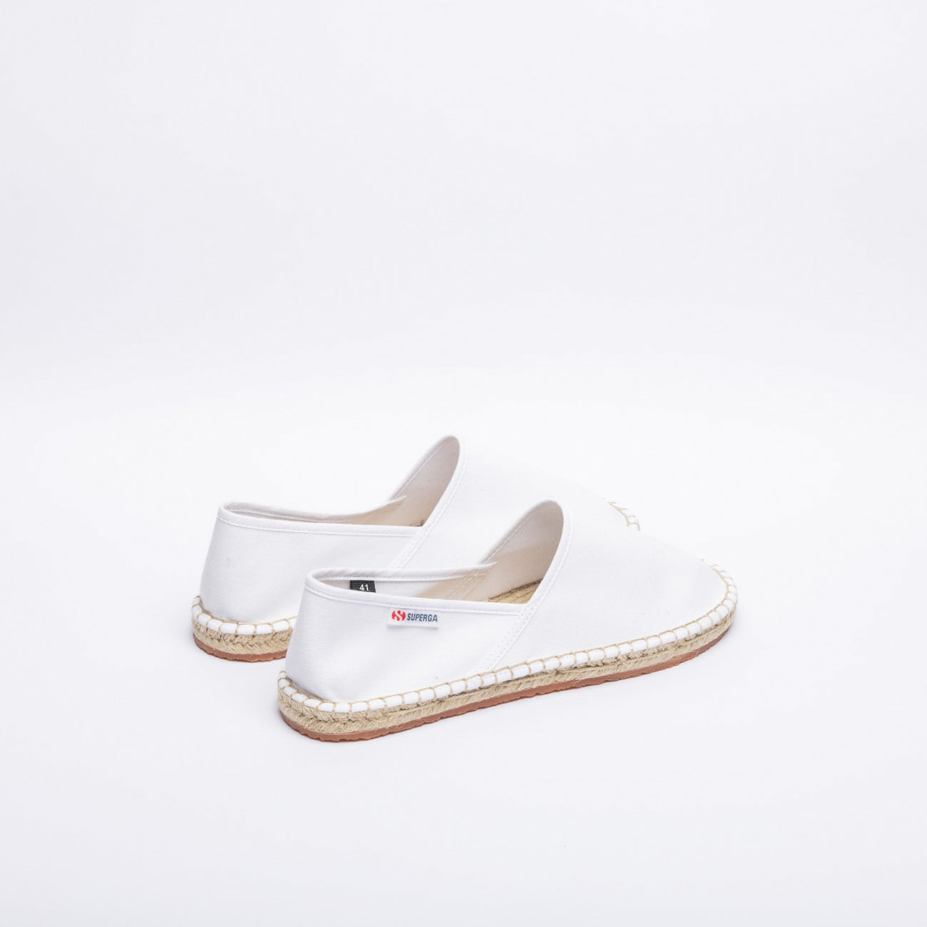 Espadrillas Superga 3008 in canvas bianco