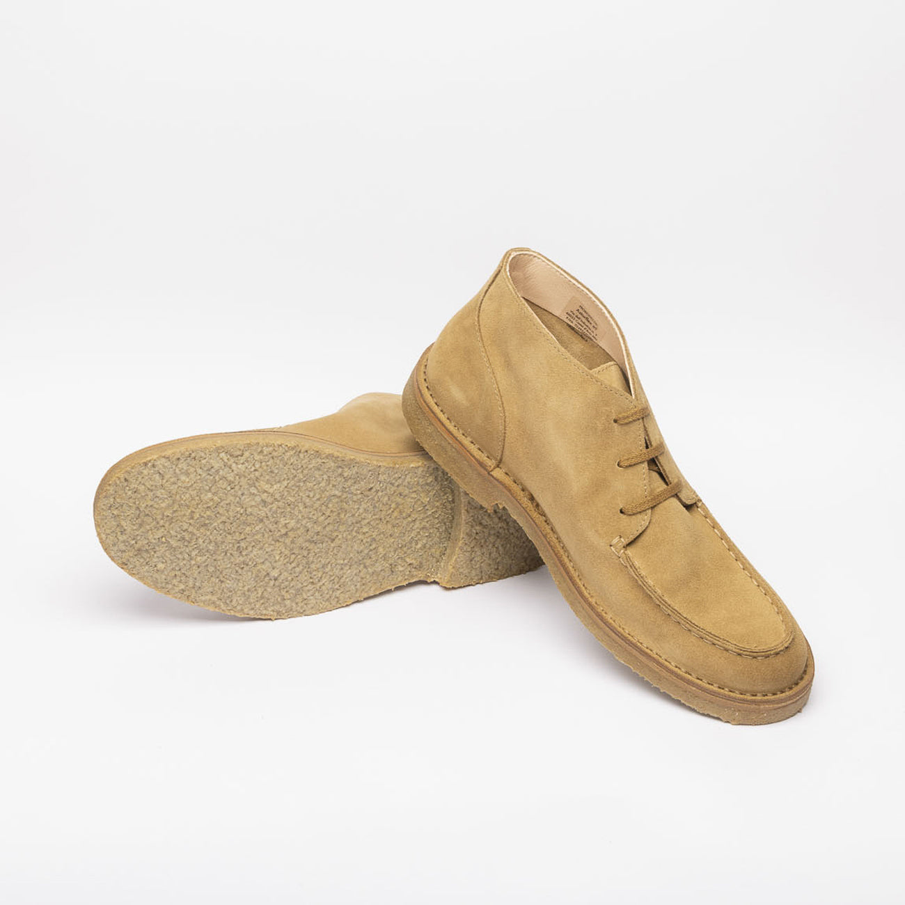 Stivale chukka Astorflex Dukeflex in camoscio beige (Whisky)