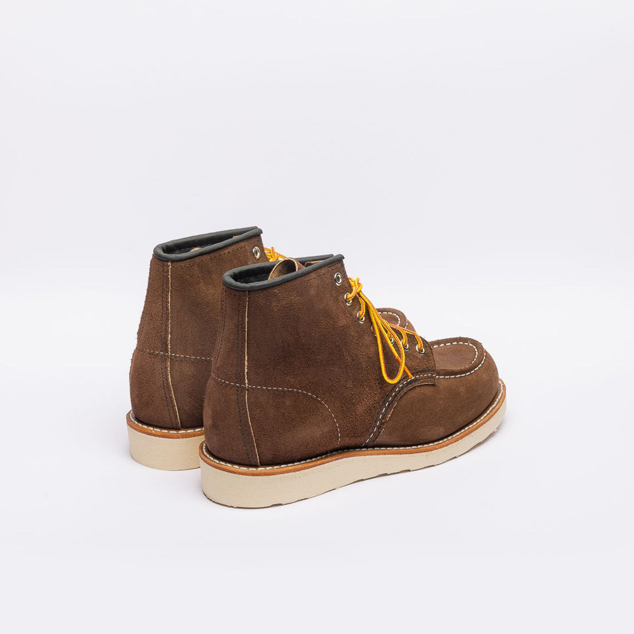 Stivale derby Red Wing Classic Moc 8836 in camoscio marrone