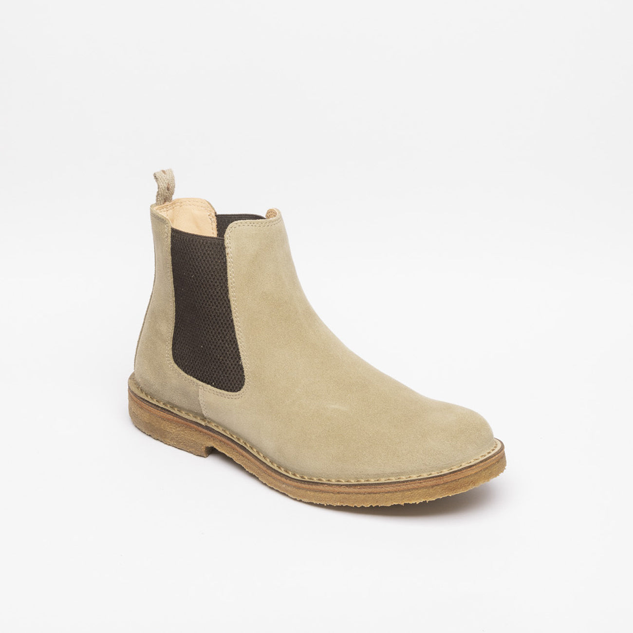 Astorflex Bitflex dark brown suede chelsea boot