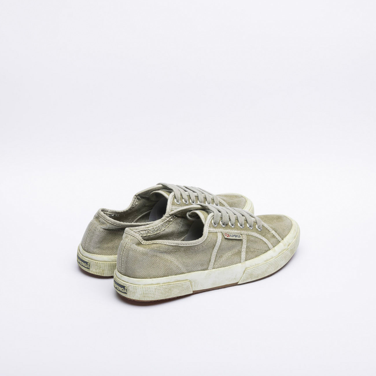 Sneaker Superga 2750 in cotone vintage verde