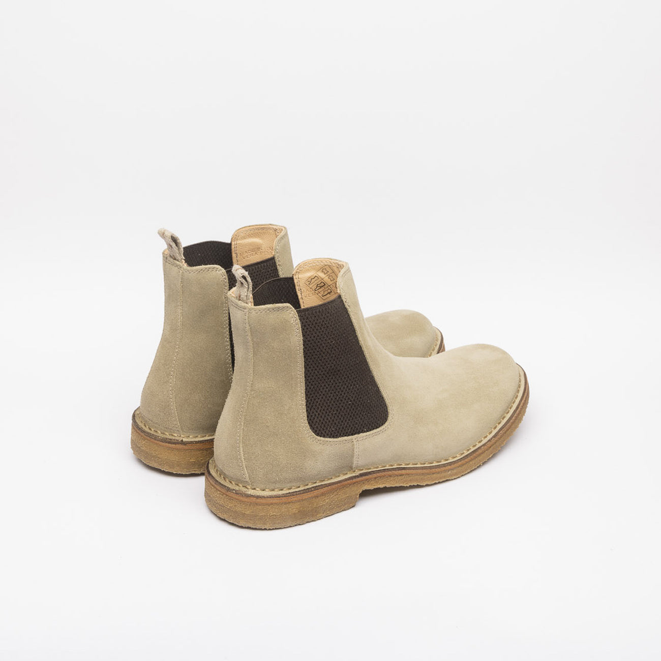Astorflex Bitflex dark brown suede chelsea boot