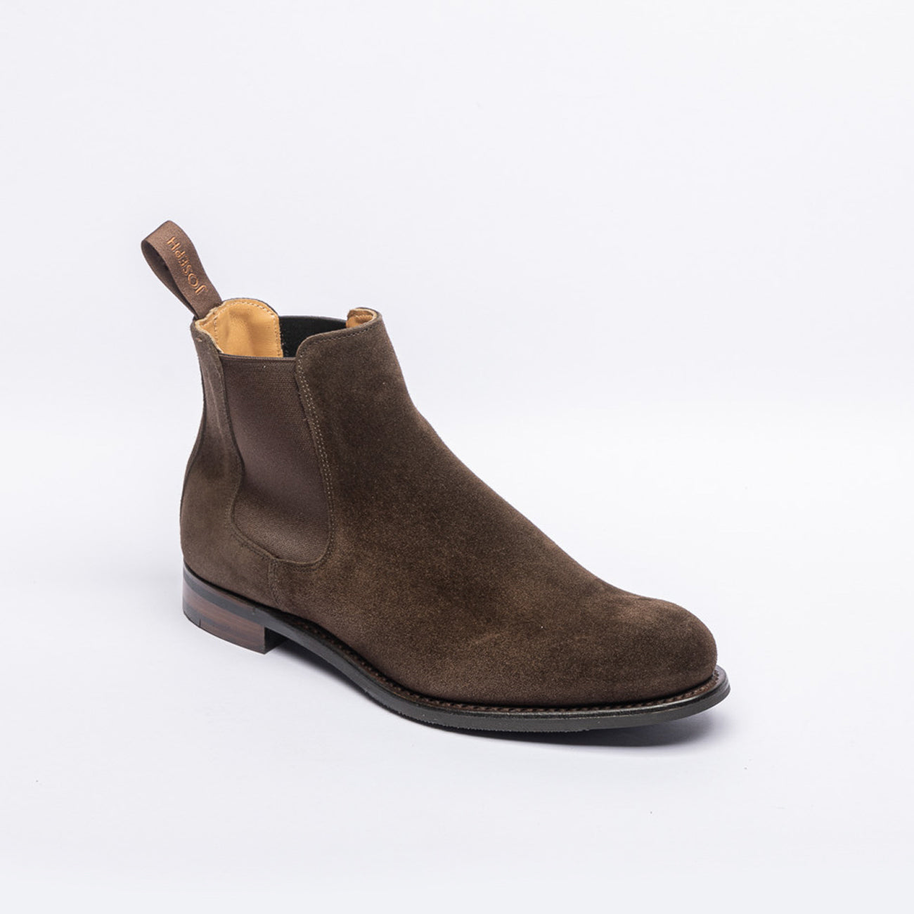 Stivale chelsea Cheaney Joseph & Sons Godfrey D in camoscio marrone