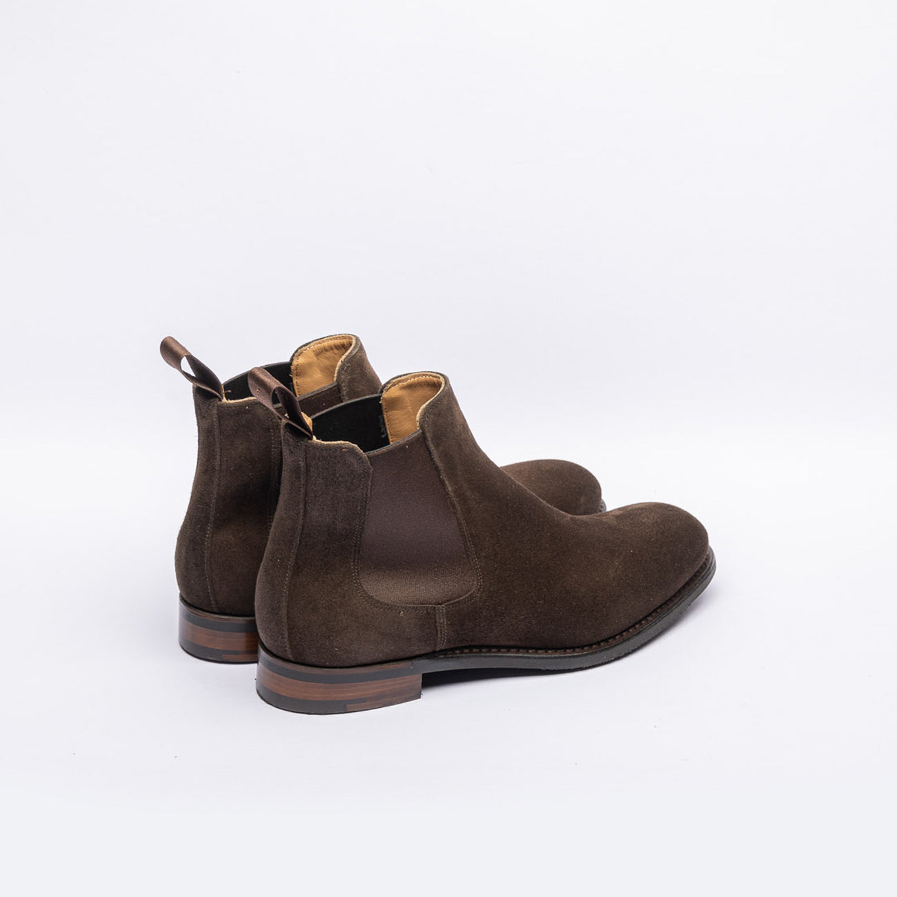 Stivale chelsea Cheaney Joseph & Sons Godfrey D in camoscio marrone