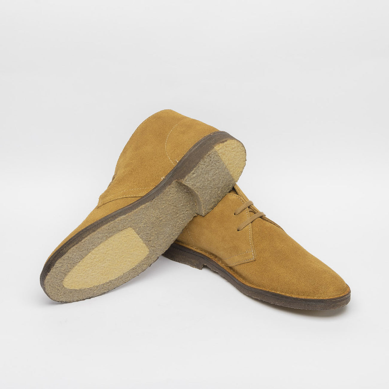Stivale chukka Astorflex Montflex in camoscio beige (Taglie EU)