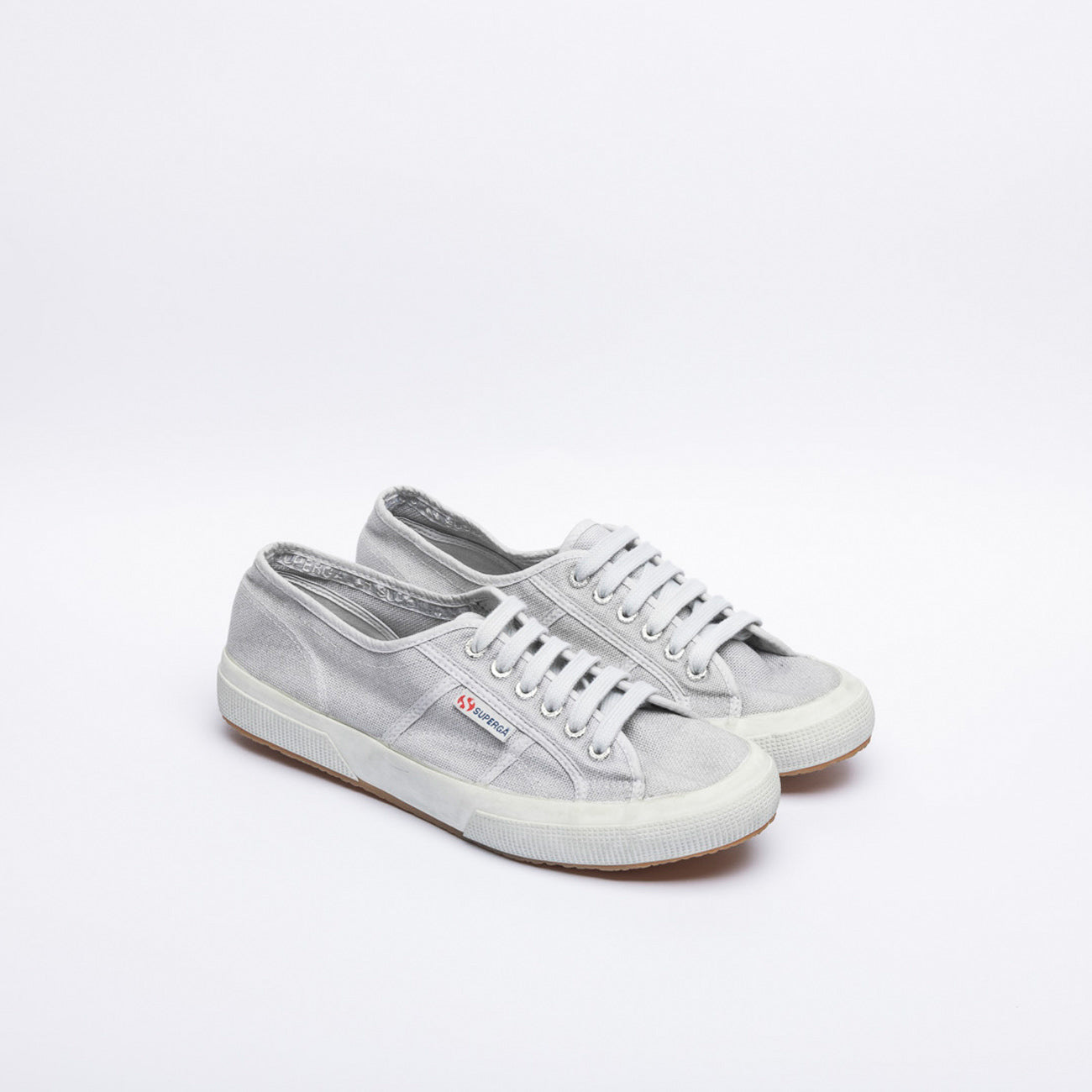 Sneaker Superga 2750 in cotone vintage grigio