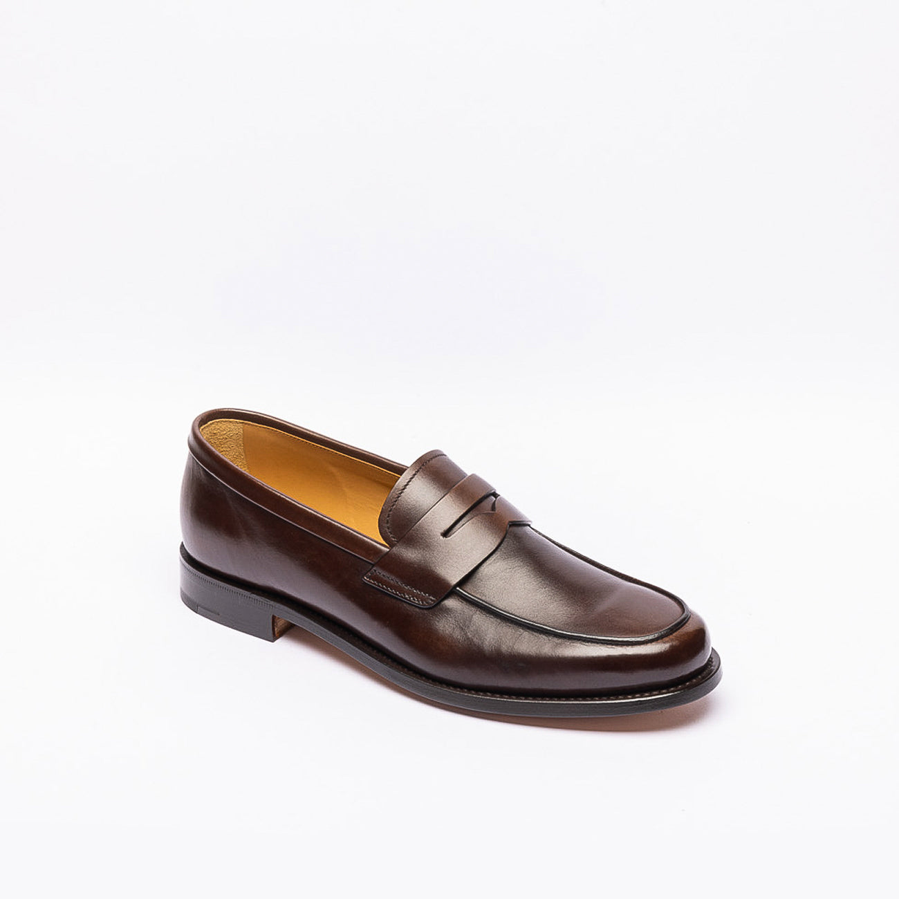 Mocassino penny Church's Milford in pelle marrone (Ebony) – Borghini