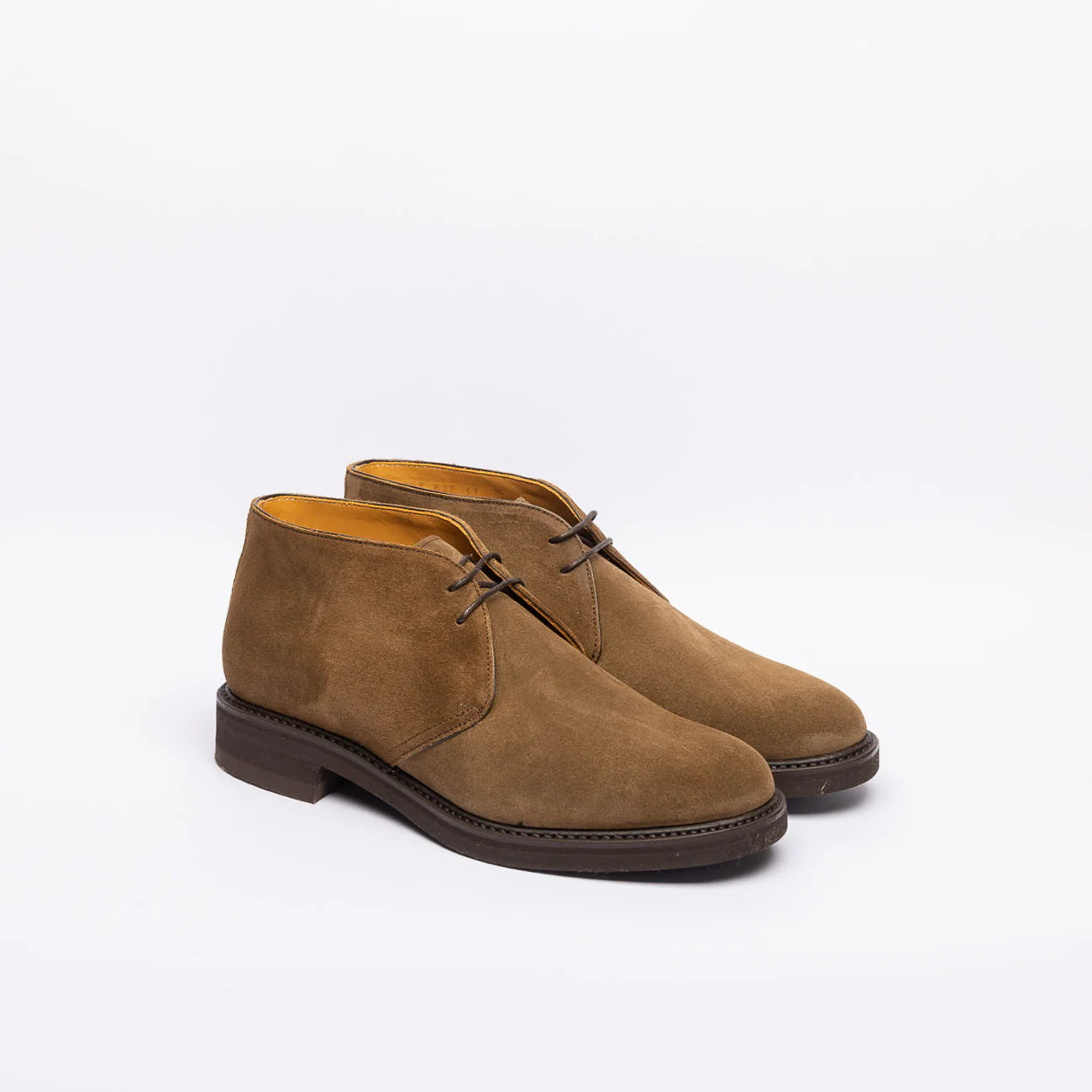 Stivale chukka Berwick 635 in camoscio marrone chiaro