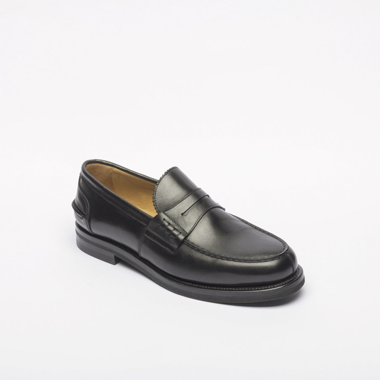 Mocassino penny Borghini GB02 in pelle nera