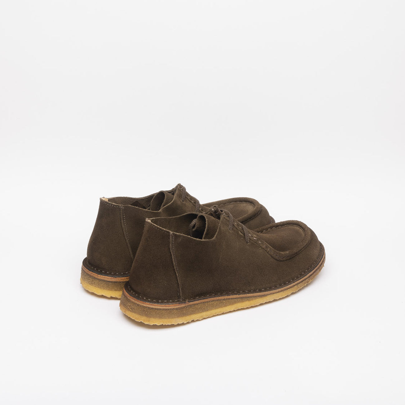 Stringata derby Astorflex Beenflex in camoscio marrone (Dark Chestnut)