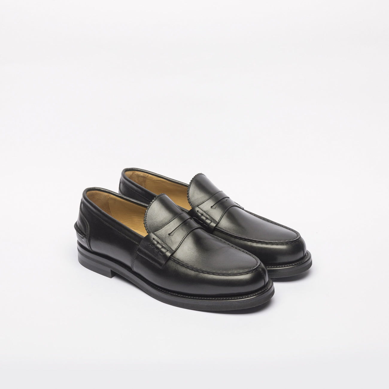 Mocassino penny Borghini GB02 in pelle nera