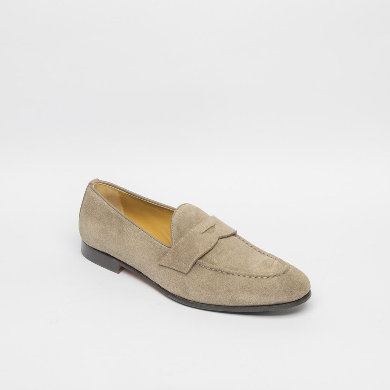 Mocassino penny Botti R203 in camoscio beige