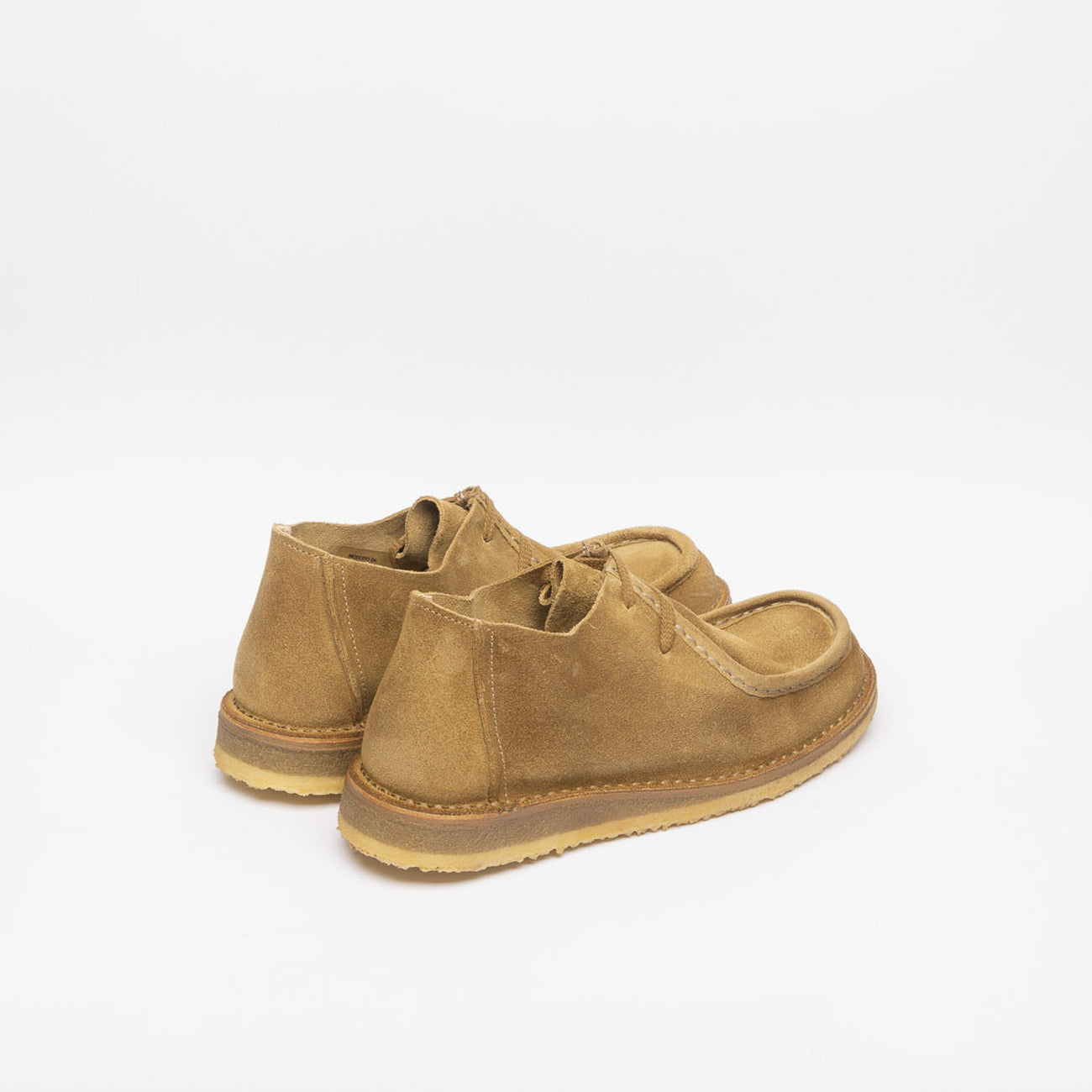 Stringata derby Astorflex Beenflex in camoscio beige (Whiskey)