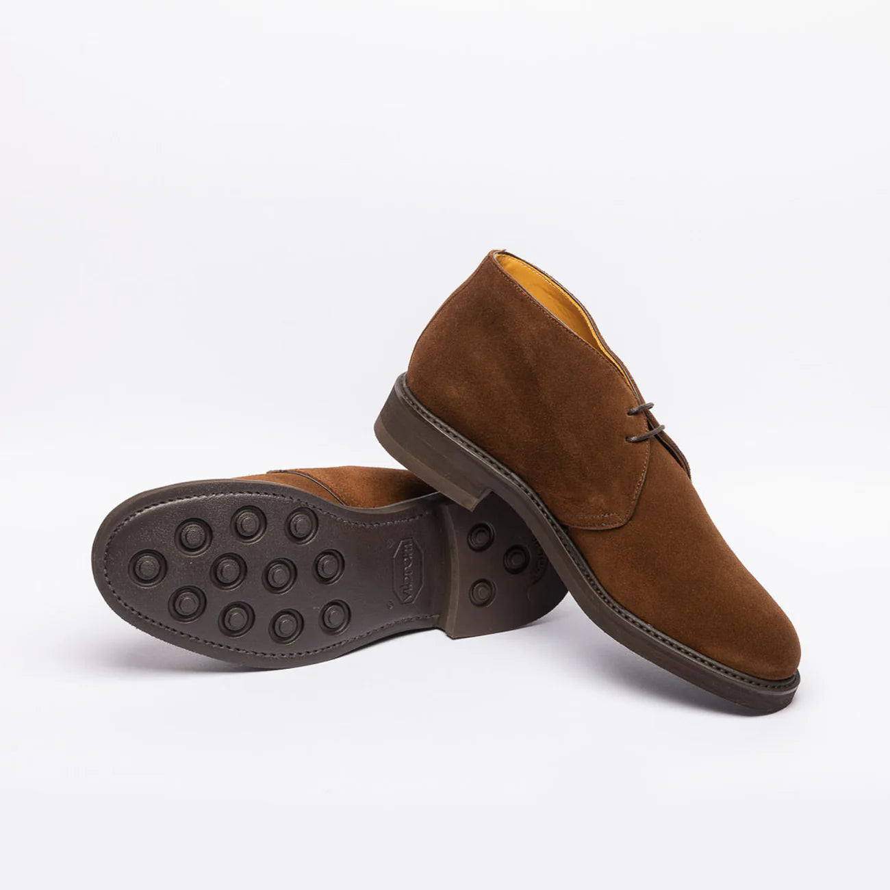 Stivale chukka Berwick 635 in camoscio marrone