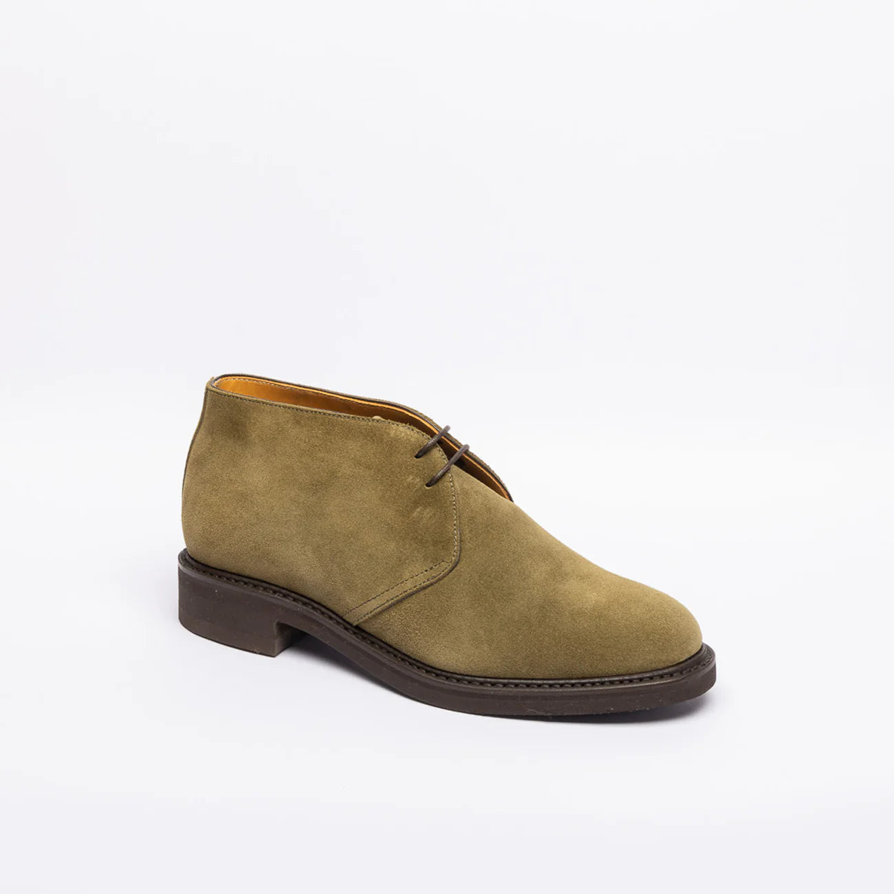 Stivale chukka Berwick 635 in camoscio verde