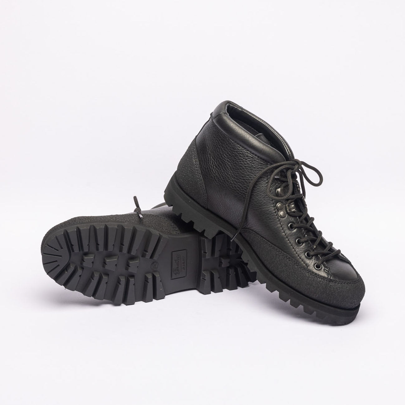 Stivale galibier Paraboot Yosemite in pelle e gomma nera