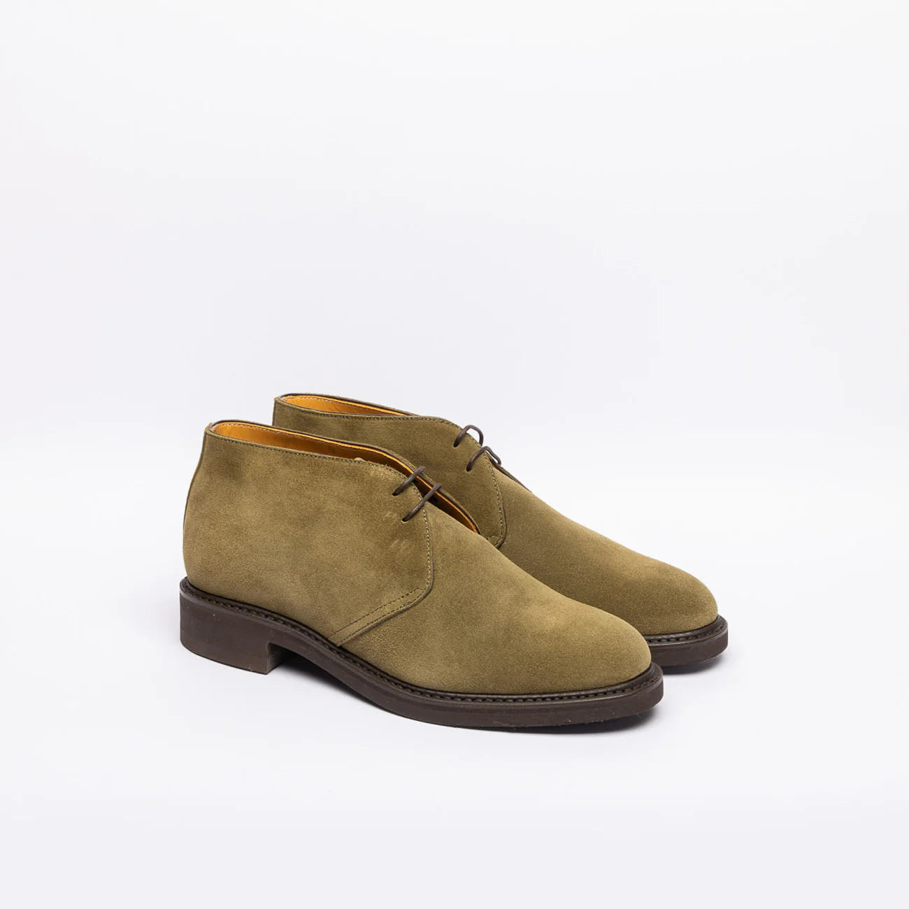 Stivale chukka Berwick 635 in camoscio verde