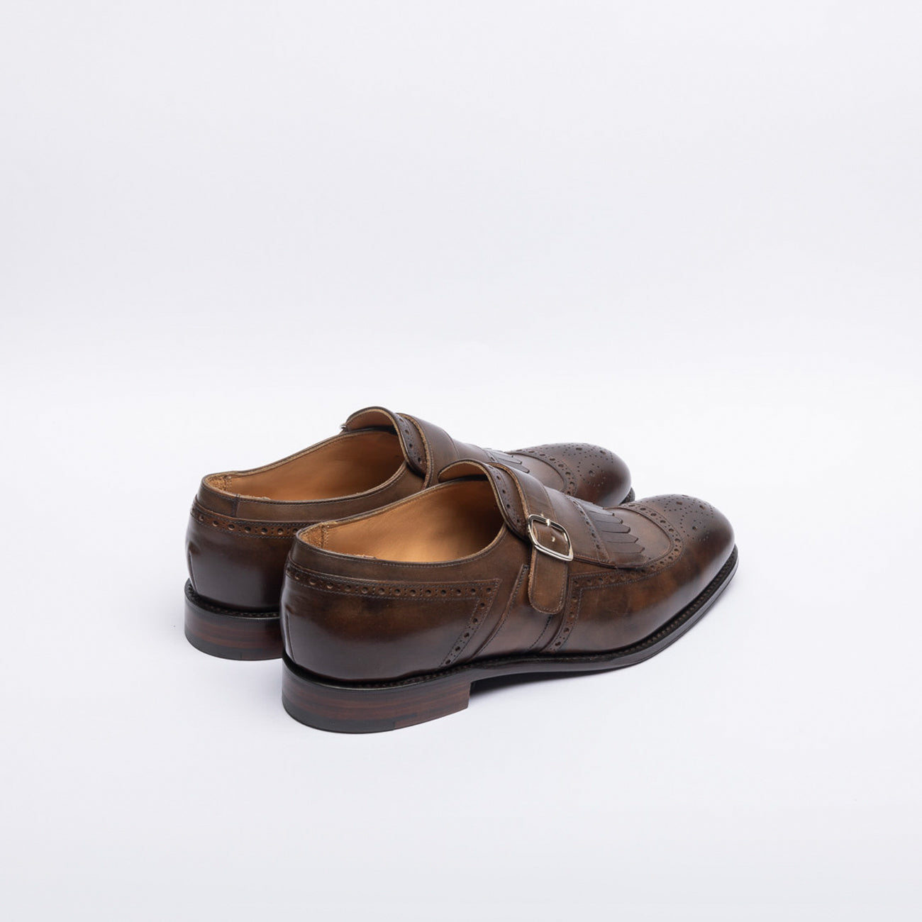 Mono fibbia Cheaney Joseph & Sons Muirfield in pelle marrone