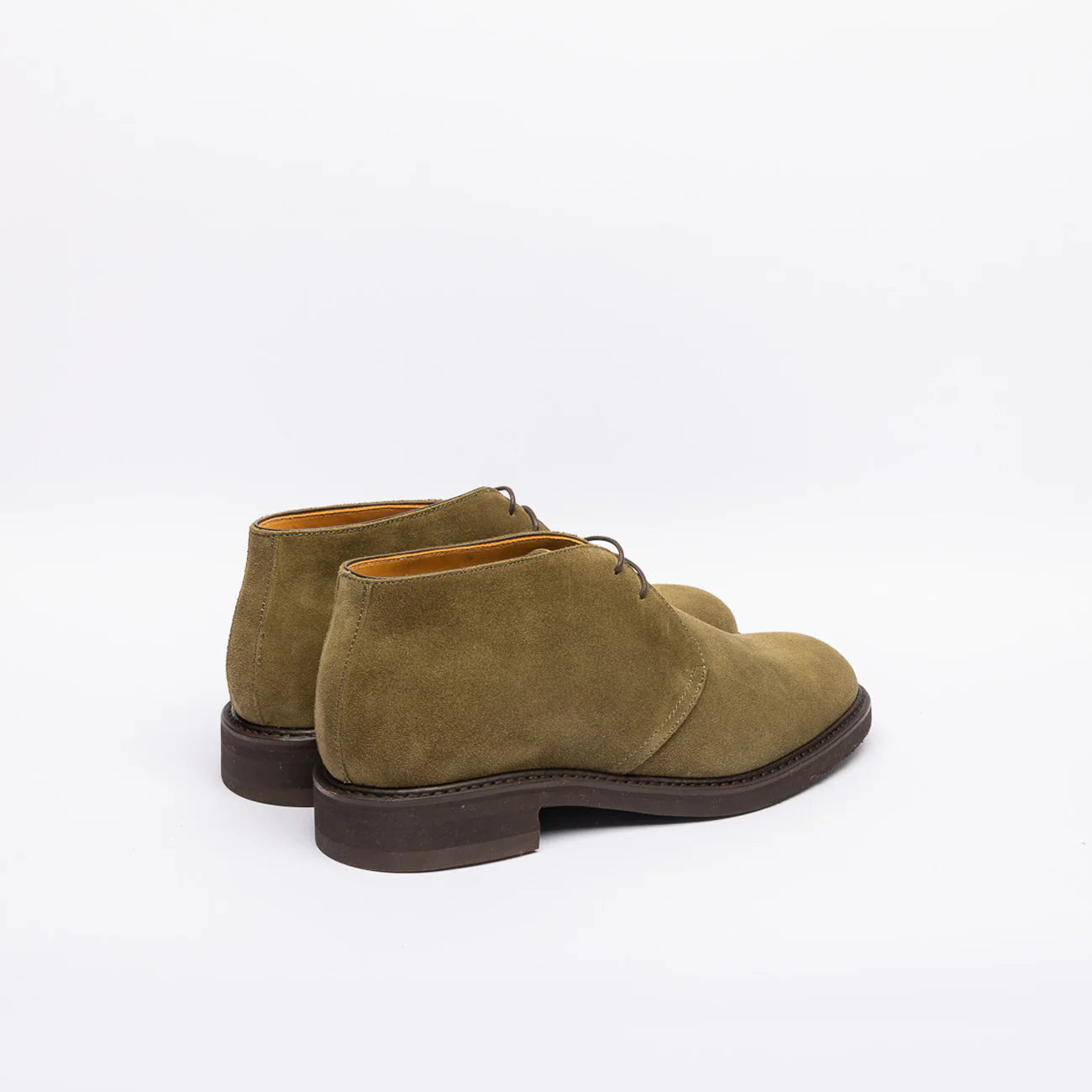 Stivale chukka Berwick 635 in camoscio verde