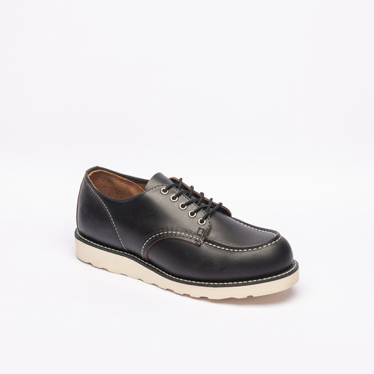 Stringata derby Red Wing Shop Moc 8090 in pelle nera