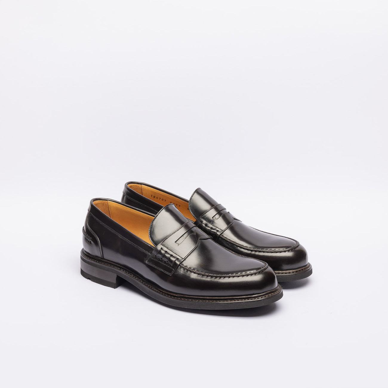Mocassino penny Berwick 5633 in pelle spazzolata marrone (Suola gomma)