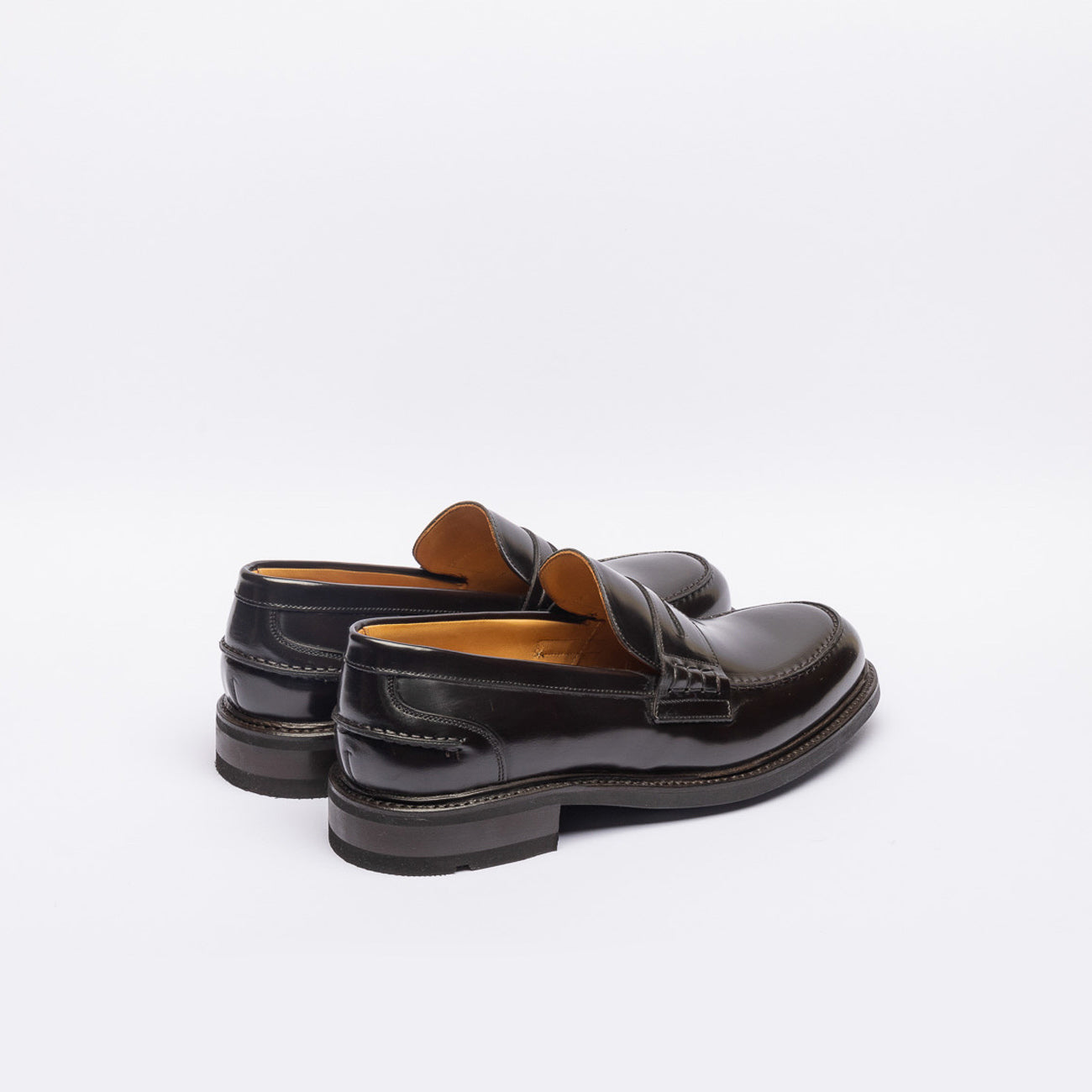 Mocassino penny Berwick 5633 in pelle spazzolata marrone (Suola gomma)